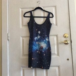 Galaxy black milk dress